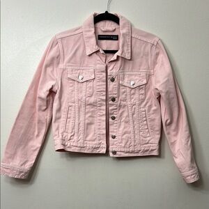Veronica Beard Pink Denim Jacket
